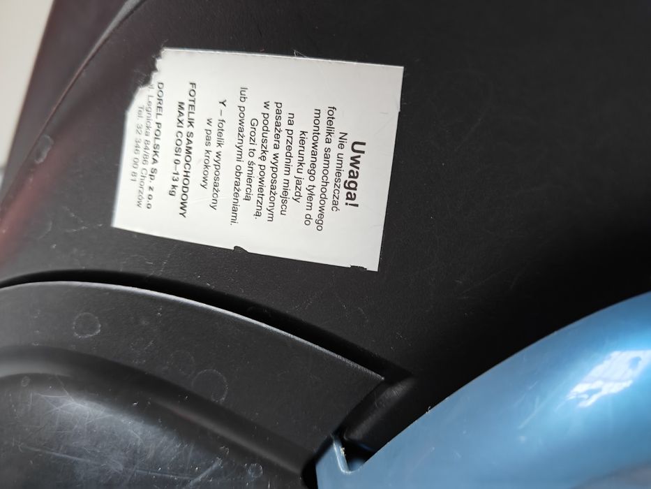 Nosidełko fotelik Maxi Cosi od 0 miesięcy z wkładką dla niemowlaka