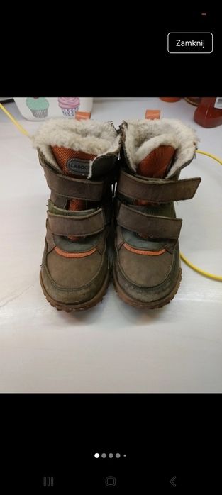 Buty chłopięce zimowe Lasocki rozmiar 28