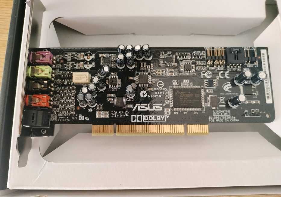 Placa de som ASUS XONAR 5.1