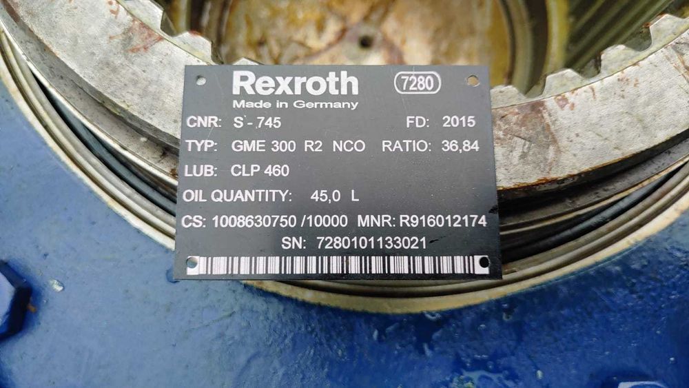 Przekładnia - reduktor REXROTH GME 300 R2 NCO