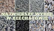 Kamienie Ogrodowe, Kostka Granitowa, Kamień Drenażowy, Piasek, Granit