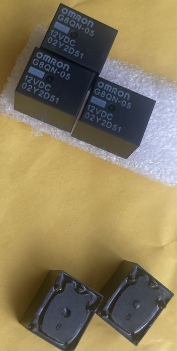 Пʼятиконтакне Реле OMRON G8QN-05 G8QN 12VDC 02Y2D51 мотоцикл