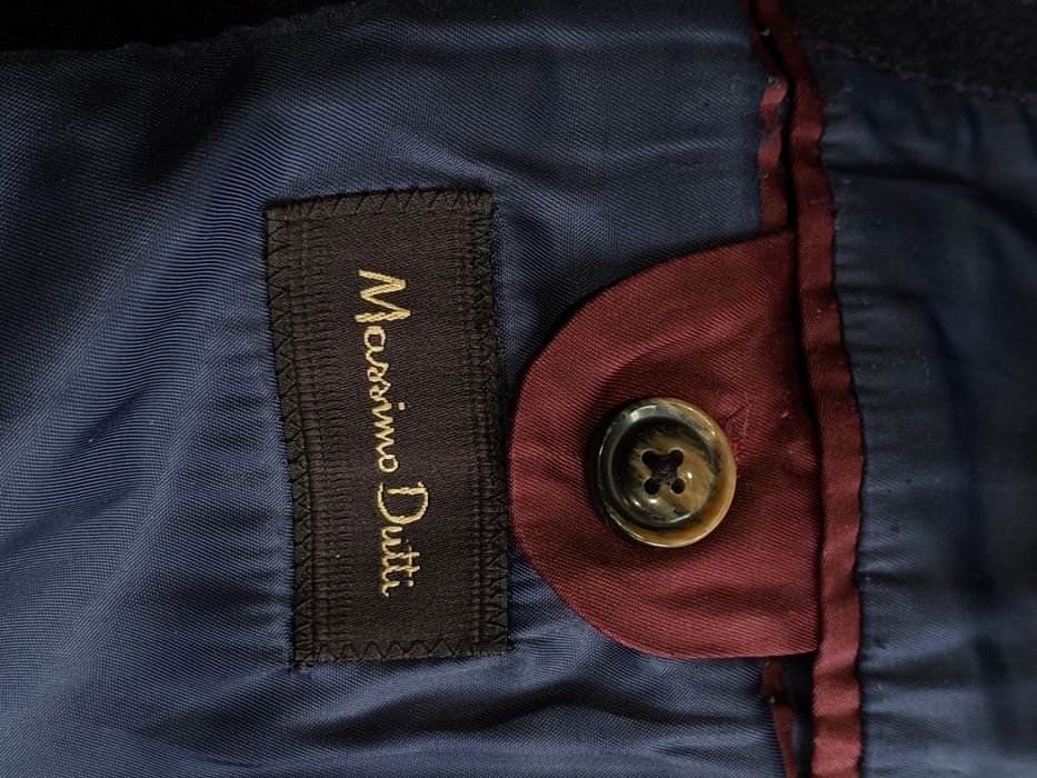 BLACK FRIDAY SALE! Пальто з вовни та кашеміру Massimo Dutti XL (54)