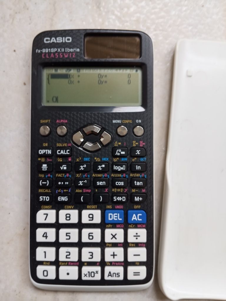 Calculadora Ciêntifica casio fx-991spx ii iberia classwiz cor branco