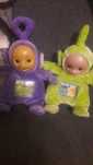 Interaktywne teletubisie Dipsy zielony i Tinky Winky