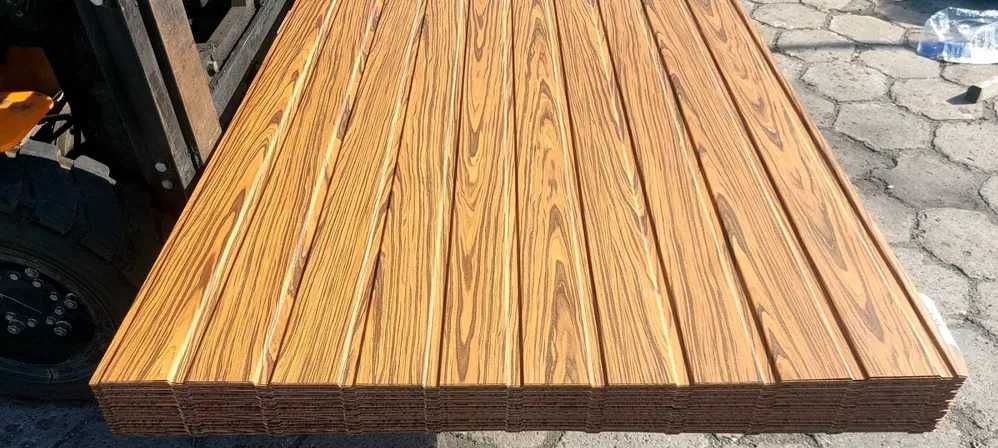 Blacha panelowa 2gat T7 podbitka ściany obicie ścian - rose wood