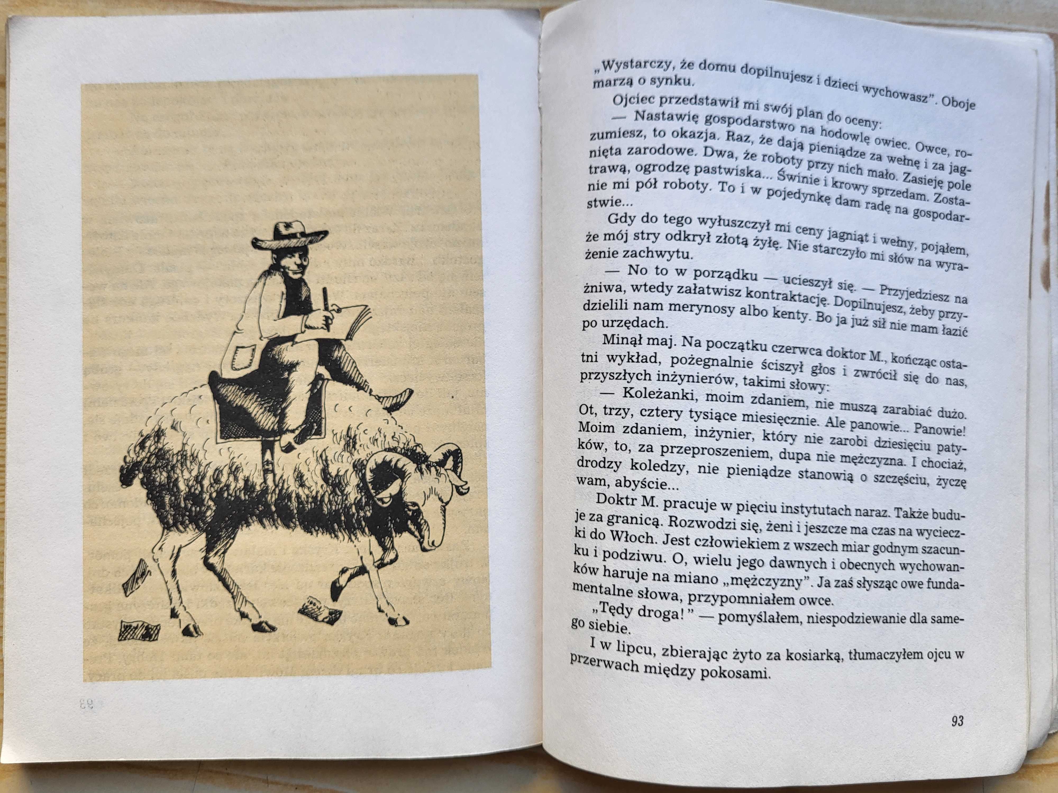 Edward Redliński "Listy z Rabarbaru" - stan DOBRY - B. TANIO!