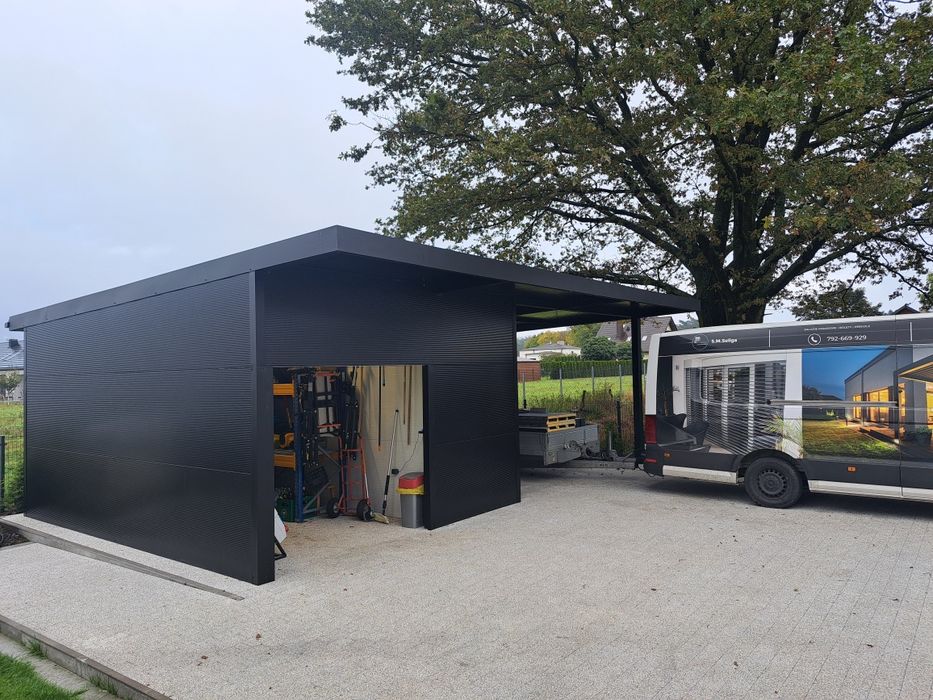 Wiata samochodowa garaz car port