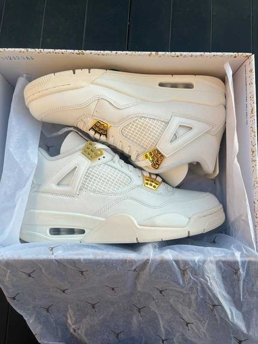 Nike_Air_Jordan_4 |Metallic Gold |Retro| rozmiar EU43