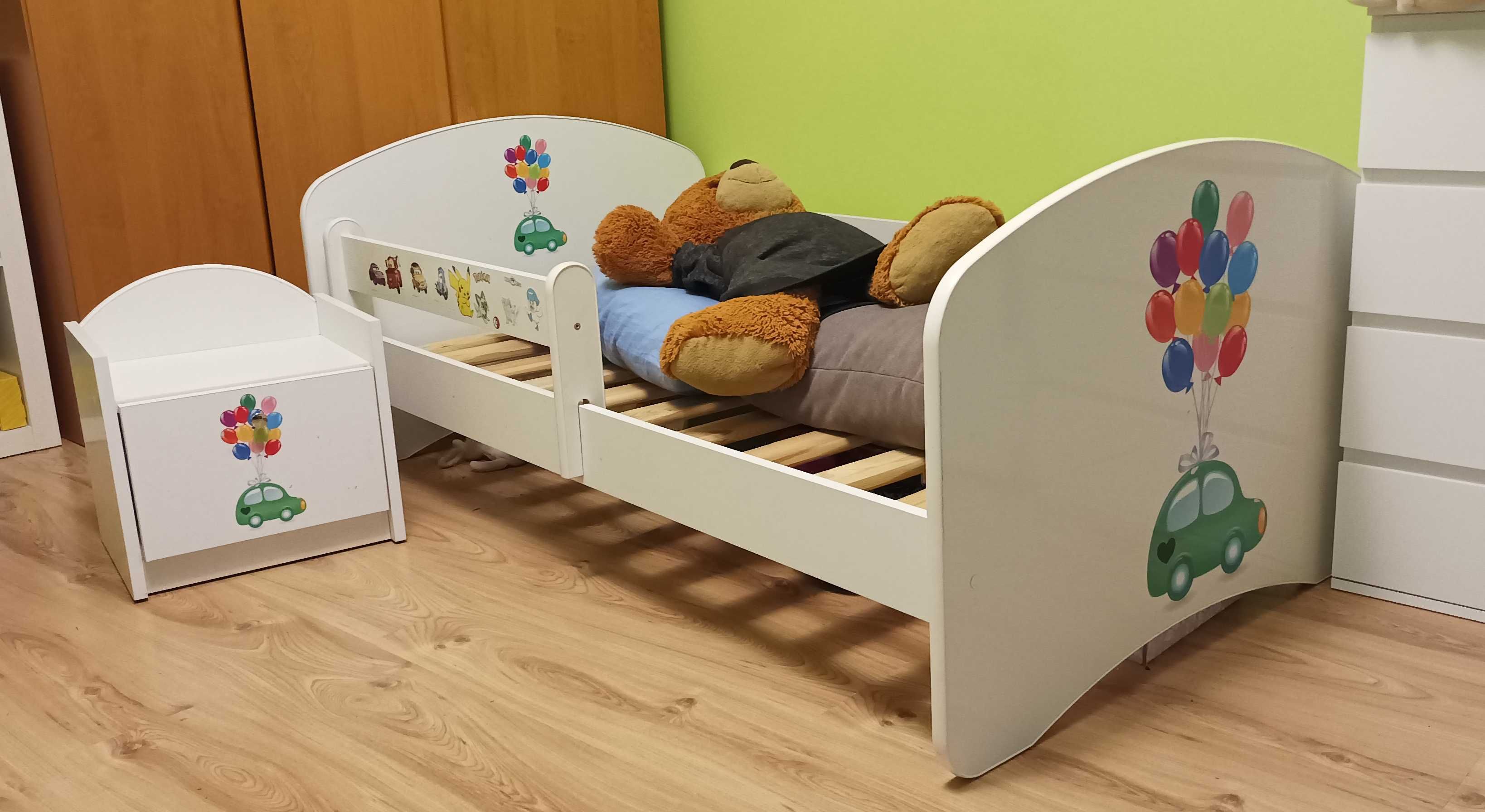 Łóżko dziecięce białe