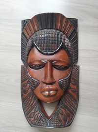 Stara maska afrykańska monolit ideał 49cm