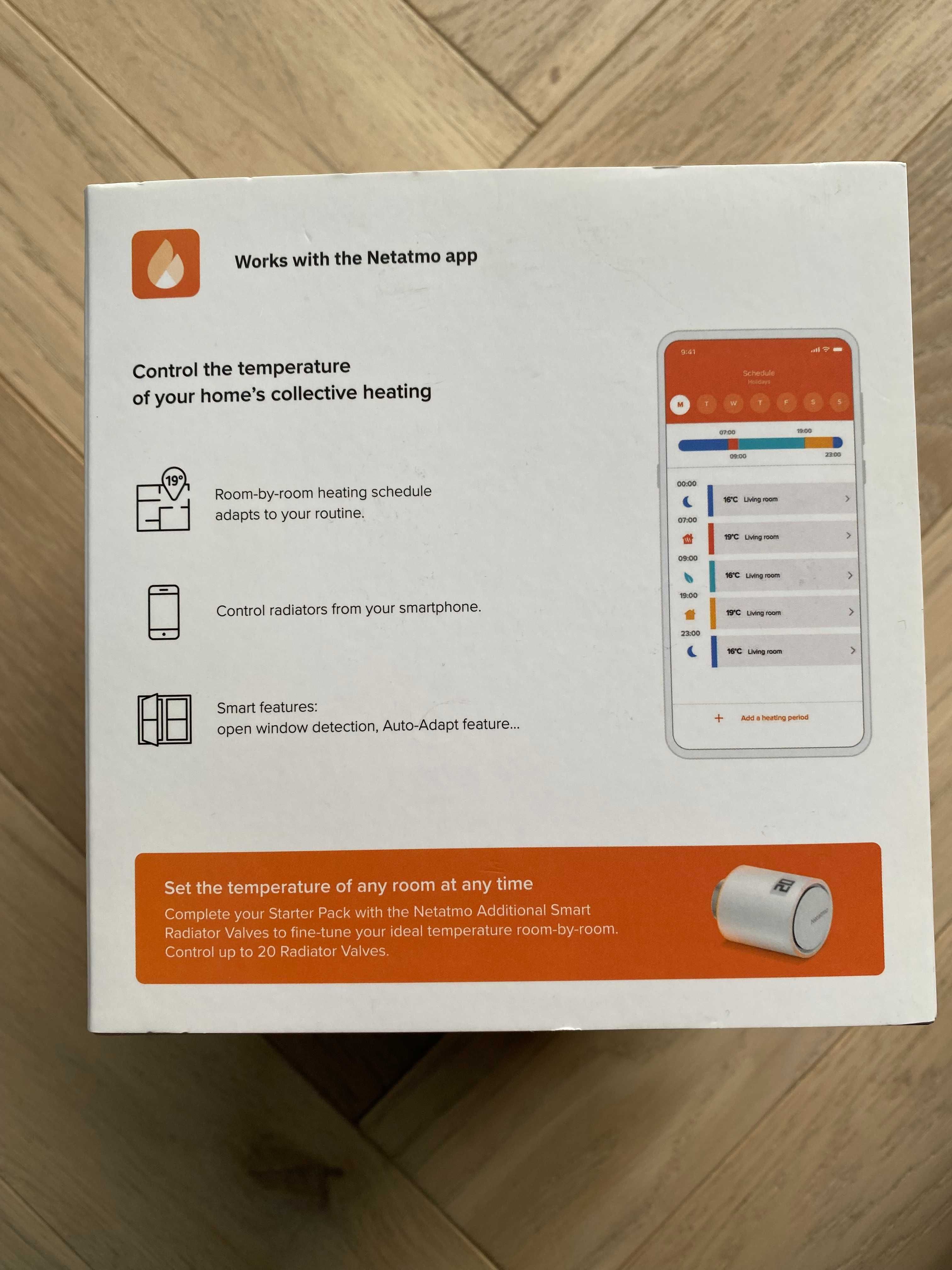 Zestaw głowic termostatycznych smart NETATMO VALVES SET