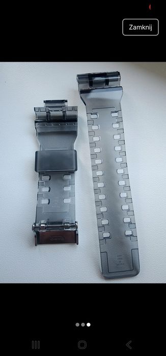 Oryginalny pasek do zegarka Casio G-SHOCK GA-700-1A, 700-1B, 700DC-1A