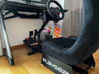 Playseat evolution alcantara + pedały fanatec CSL