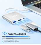 Przejściówka Adapter Acer 3w1 HUB USB-C HDMI 4K MacBook