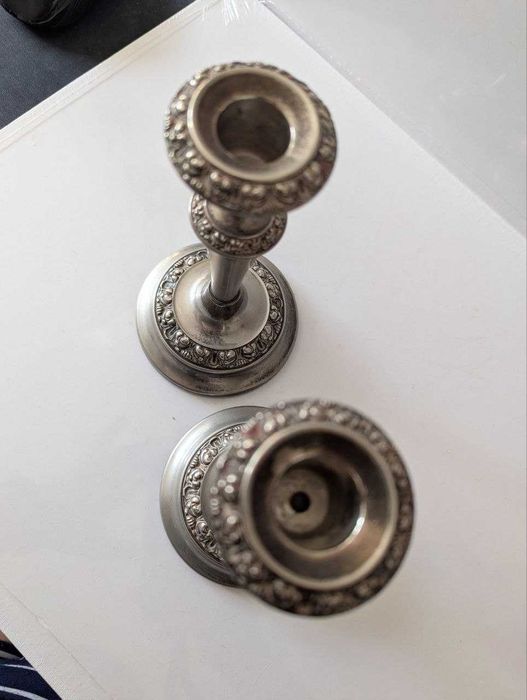 Пара вінтажних посріблених підсвічників  IANTHE  Англія 18 см