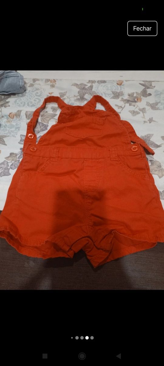 Jardineiras menino bebe