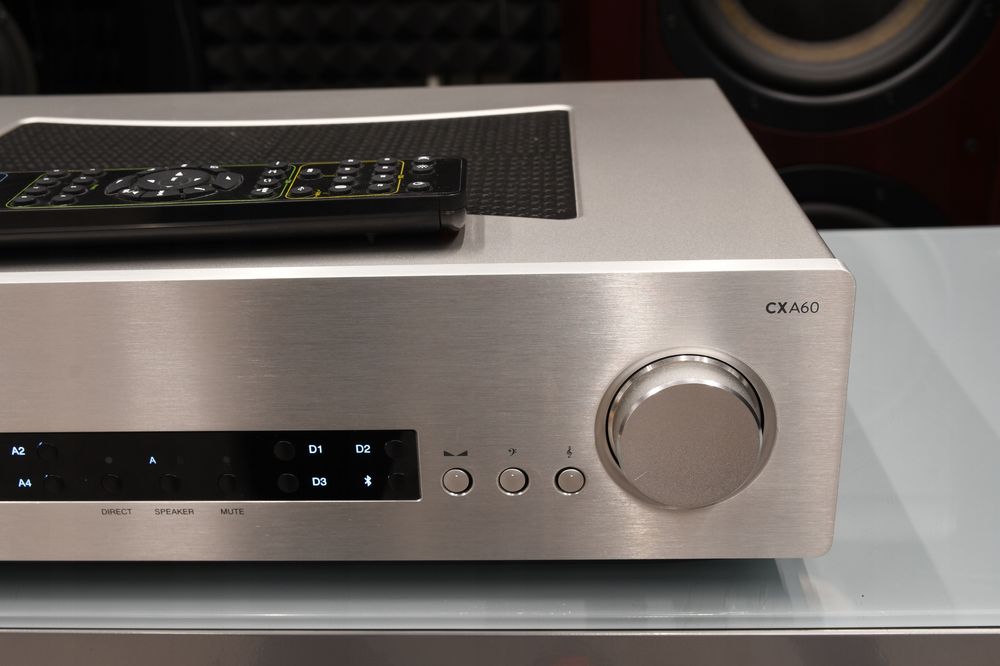 Zadbany wzmacniacz stereo Cambridge Audio CXA60 + pilot i DAC
