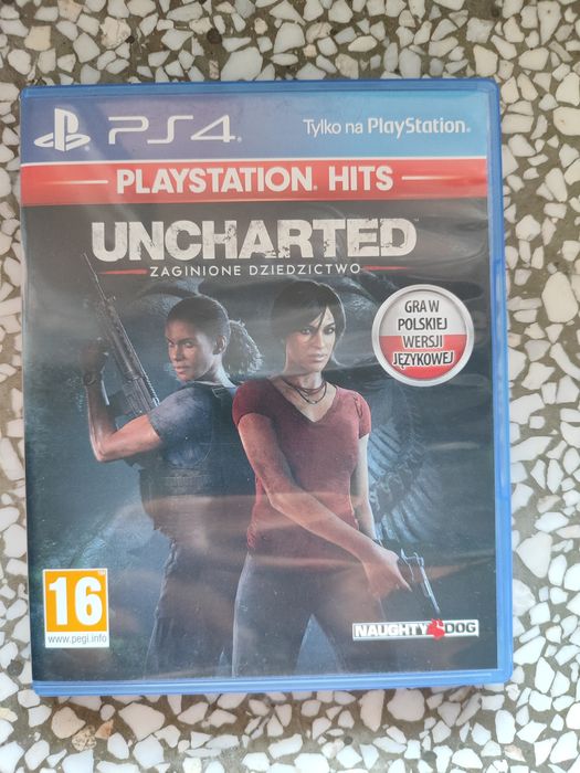 Uncharted Zaginione Dziedzictwo PL PS4 lub PS5