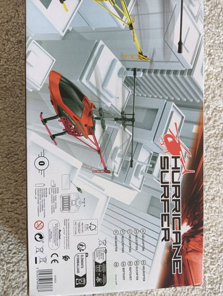 Helicóptero RC Xceler8 Hurricane Surfer NOVO!