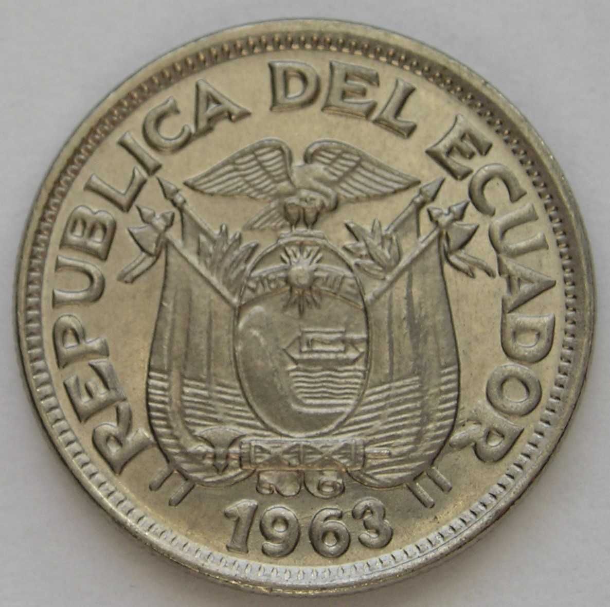 Ekwador 50 centavos 1963 - stan menniczy