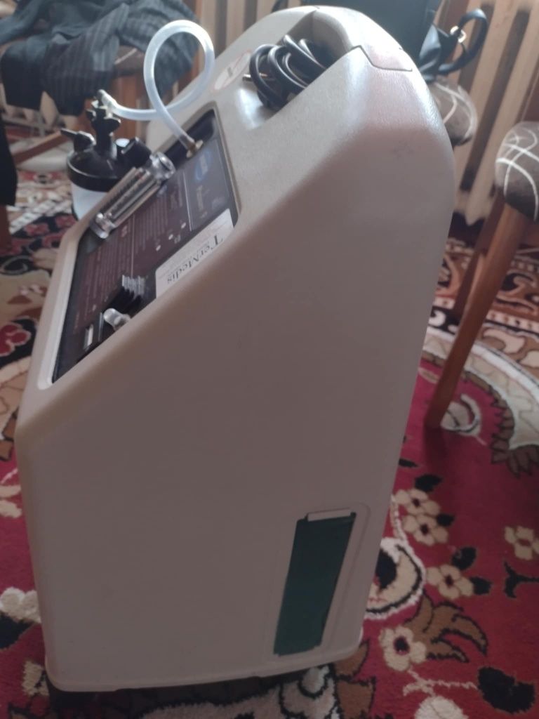 Koncentrator tlenu, butla tlenowa, inhalator