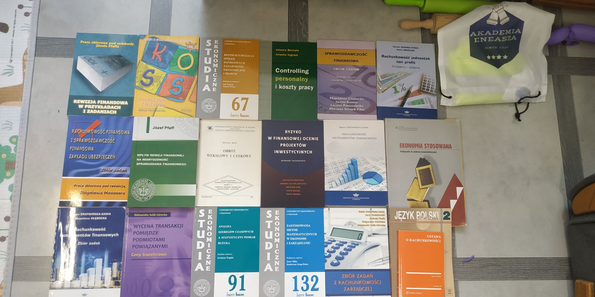 Książki na studia/rachunkowość/finanse/ekonomia z UE Katowice
