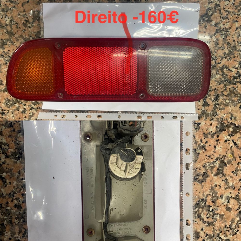 Farois nissan terrano 2 TD e TDI ( ford maverick, pisca, farolins)