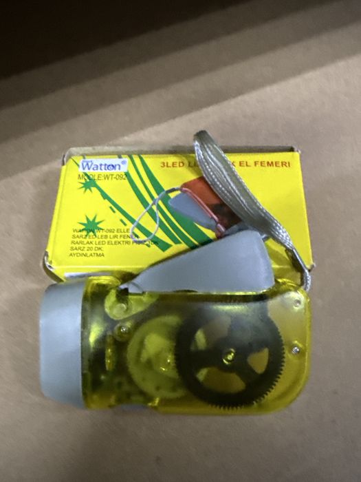 Динамо-ліхтар ручний — без батарейок і без зарядки опт, роздіб