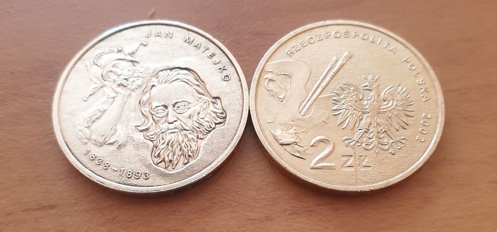 2zł JAN MATEJKO 2002r