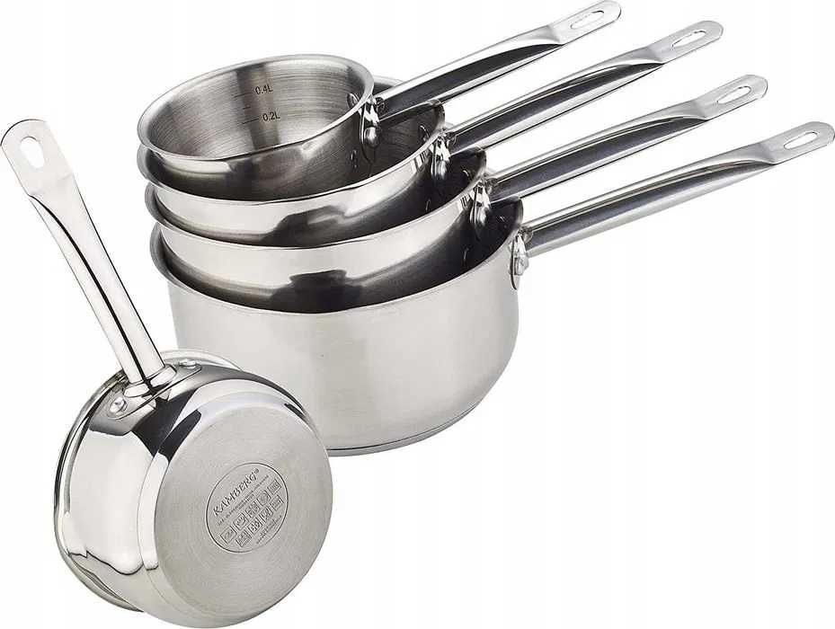 Zestaw garnków Kamberg stal nierdzewna 5 el.