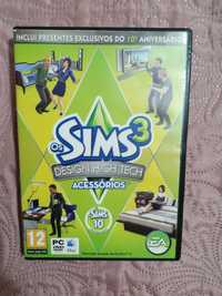 Jogo Sims 3 expansão design high tech