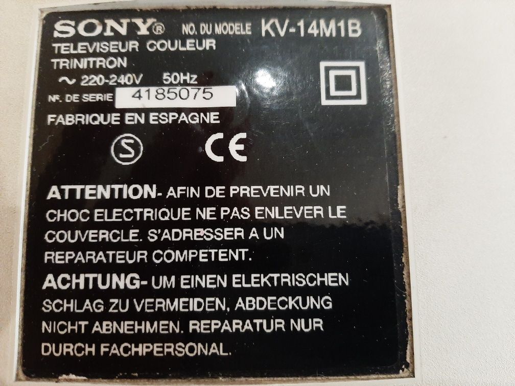 Телевизор SONY 14'' KV-14M1B