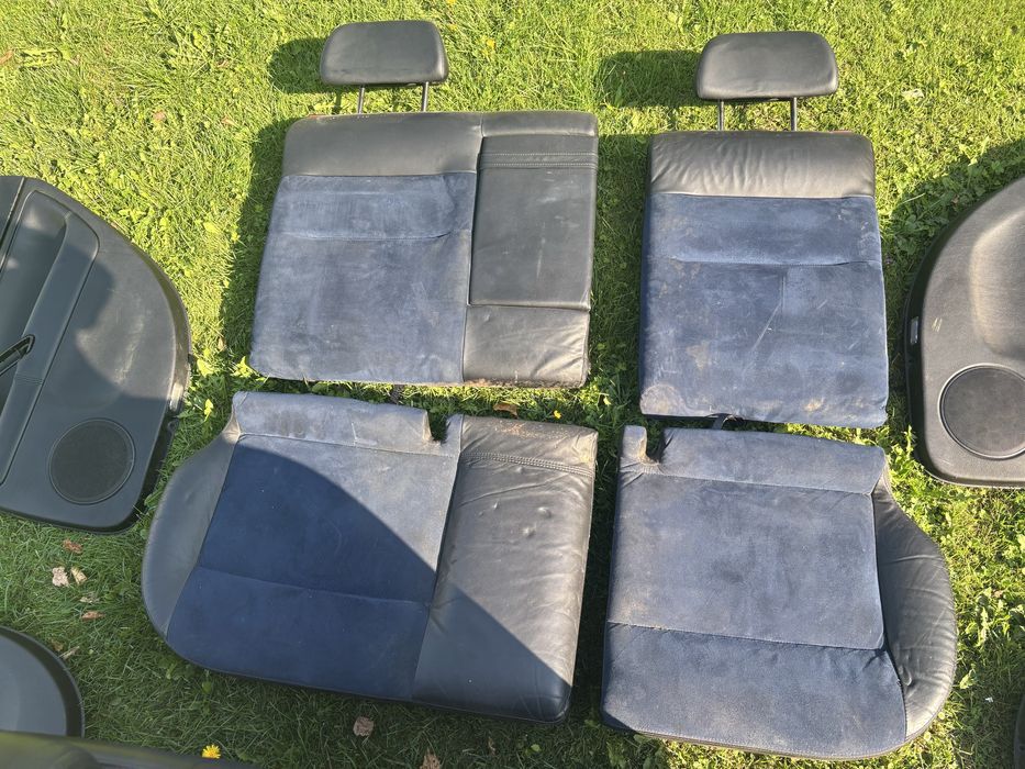 Komplet foteli pół skóra VW Passat B5 FL