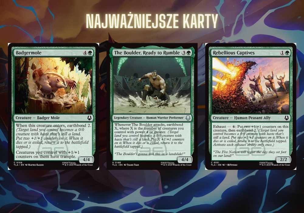 Magic the Gathering Commander | Avatar, Toph Metalbender, earthbending