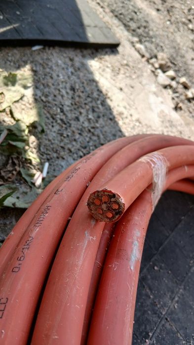 Кабель вогнестійкий NHXH FE180 E90, 5×10мм2, мідний, екранований, 2024