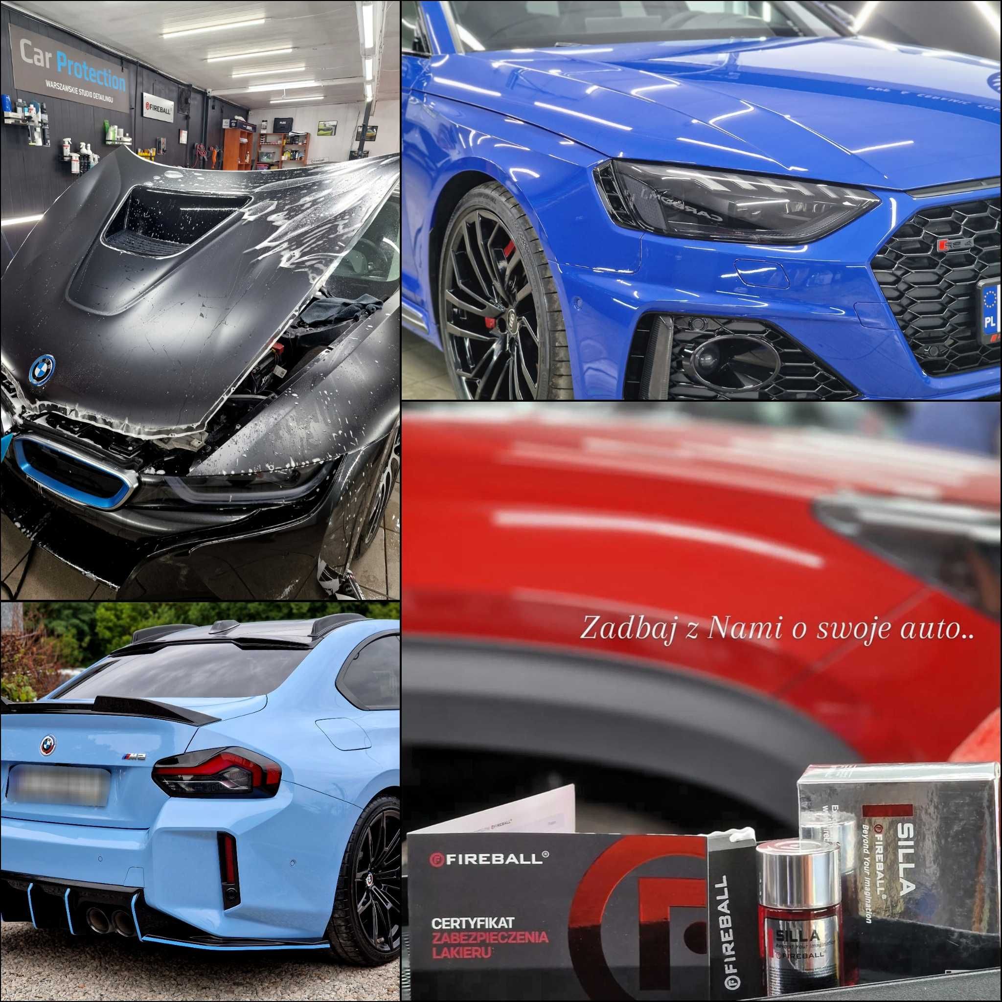 Auto Detailing Warszawa Polerowanie Lakieru oklejanie foliami Ceramika