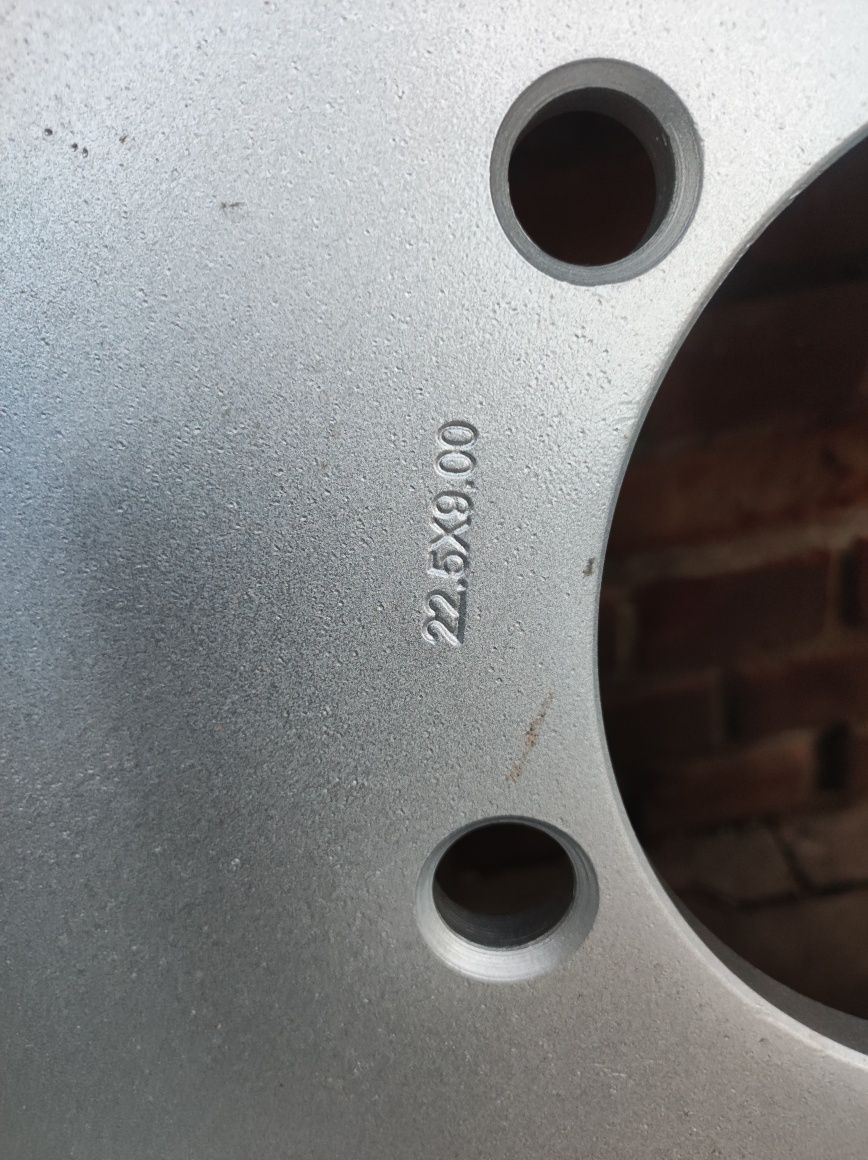 Nowe koła ciężarowe przyczepy Autosan d47 d46 bezdętkowe 315/60-22.5