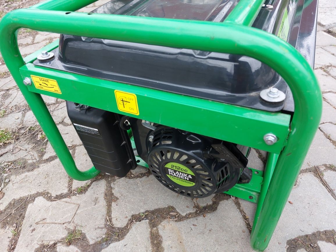 Jak nowy generator prądotwórczy agregat 2,2kW Hagen gwar. do