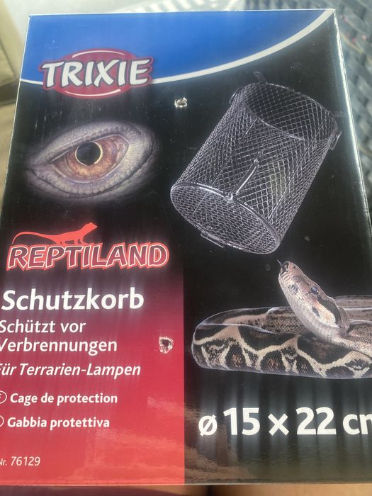 Osłona żarówki grzewczej do terrarium