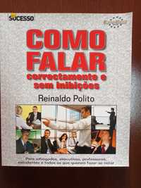 Livro "Como Falar Corretamente e sem Inibições" de Reinaldo Polito