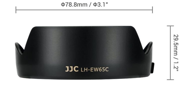 osłona przeciwsłoneczna canon ew-65c zamiennik jjc