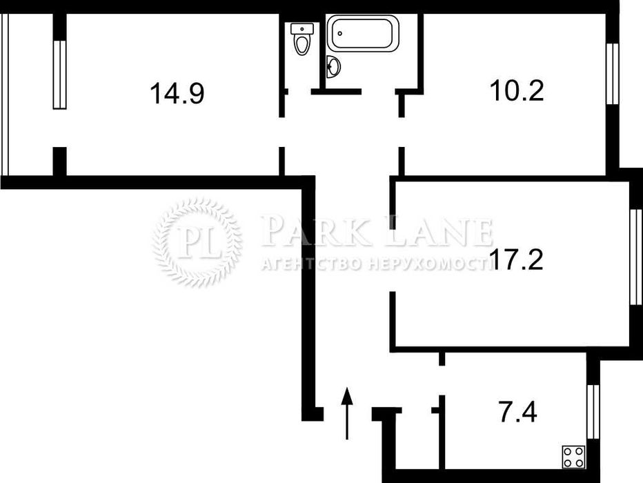Продаж 3К. ТЕРМІНОВО! 3 окремих кімнати. Григорія Кочури 4.