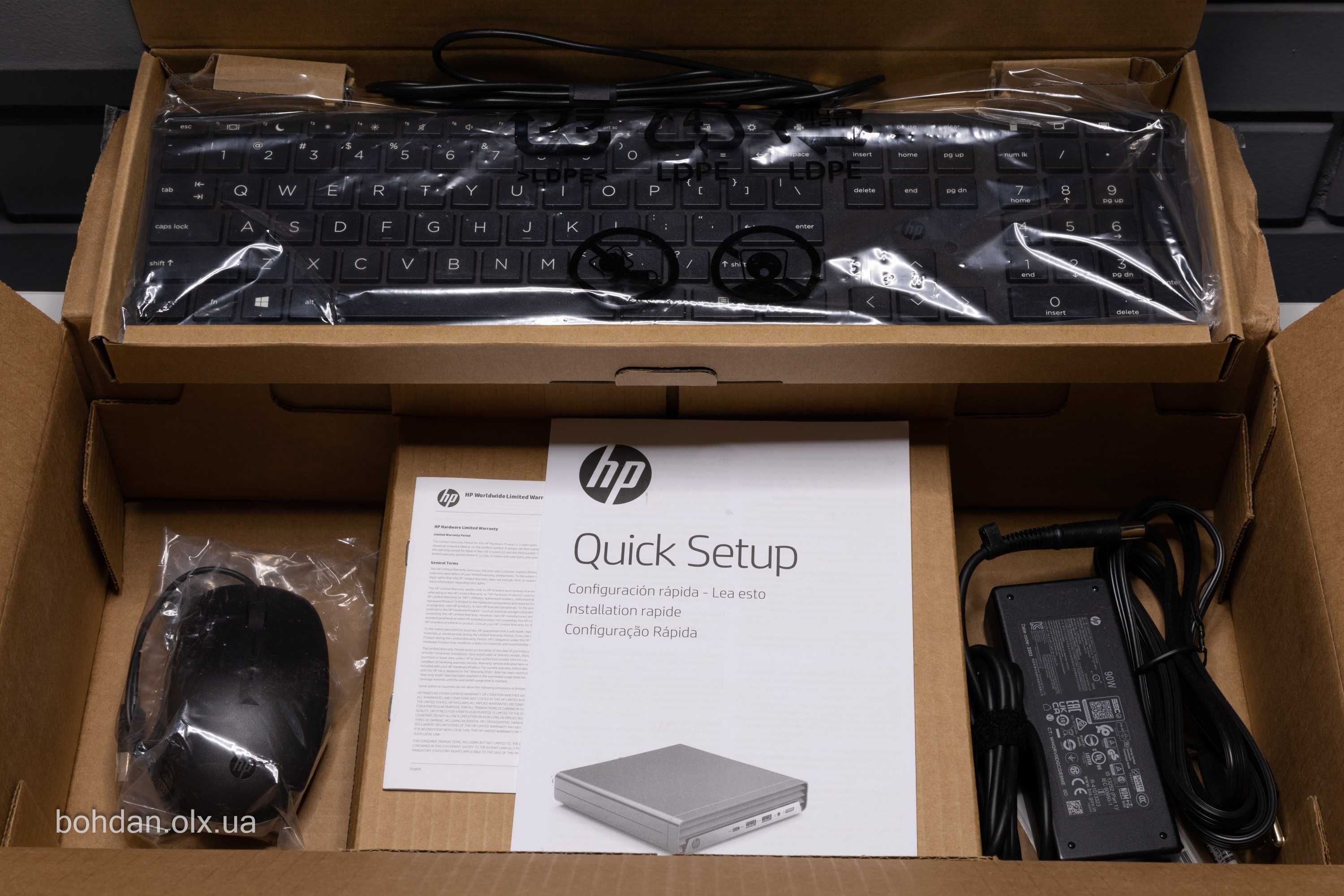 HP Pro/Elite Mini 600/800 G9 i5-12500T 16GB 256GB W11Pro
