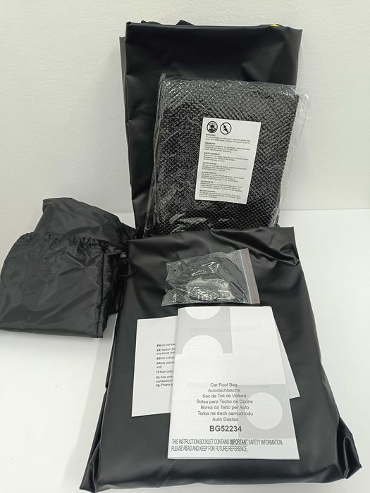 Bagażnik dachowy wodoodporny 600L z matą antypoślizgową