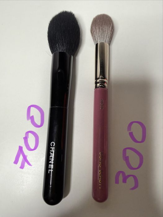 Пензлики/ кисти для макіяжу Chanel, Sisley, Boho beauty
