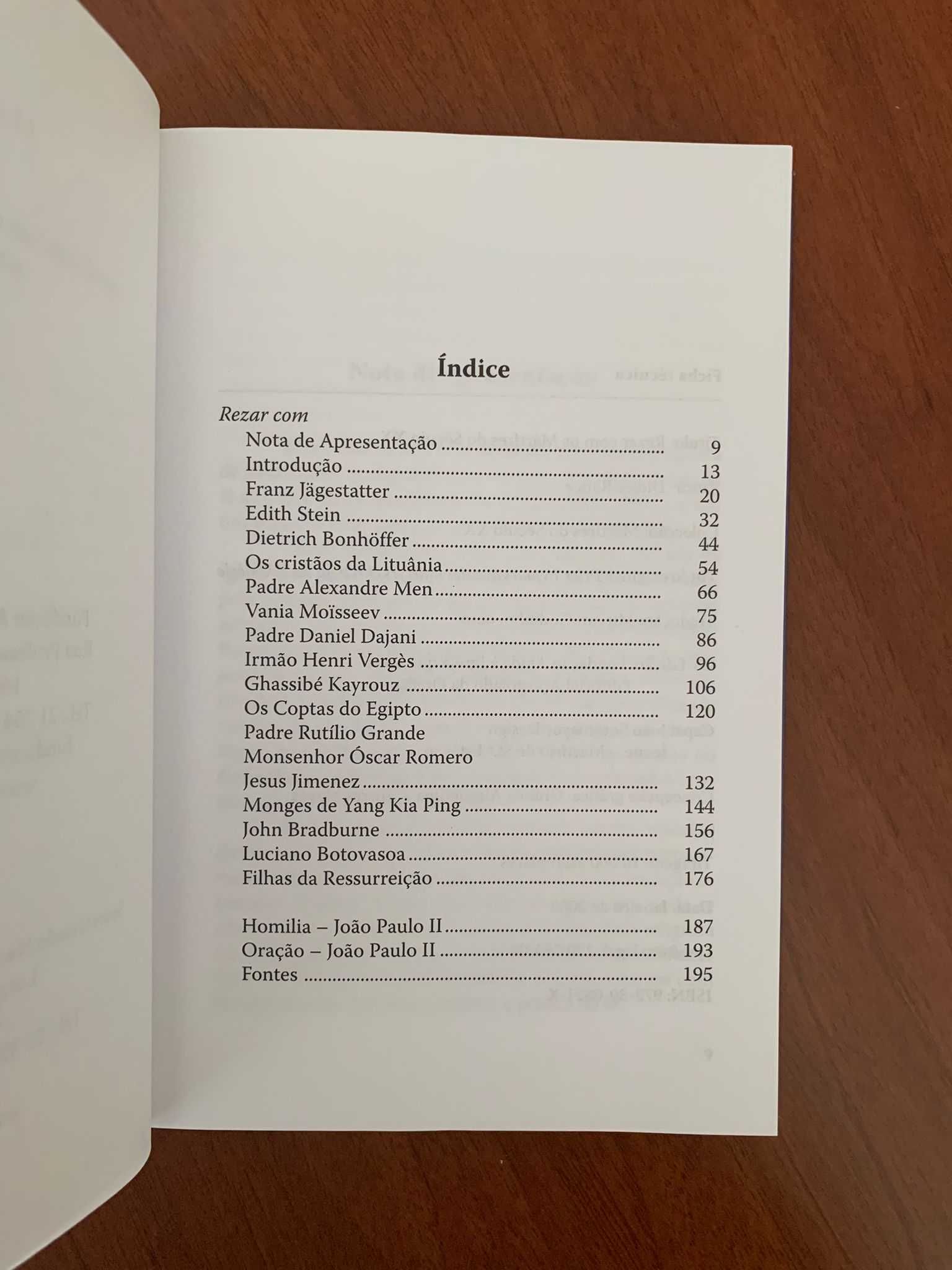 Rezar com os Mártires do Século XX - Didier Rance