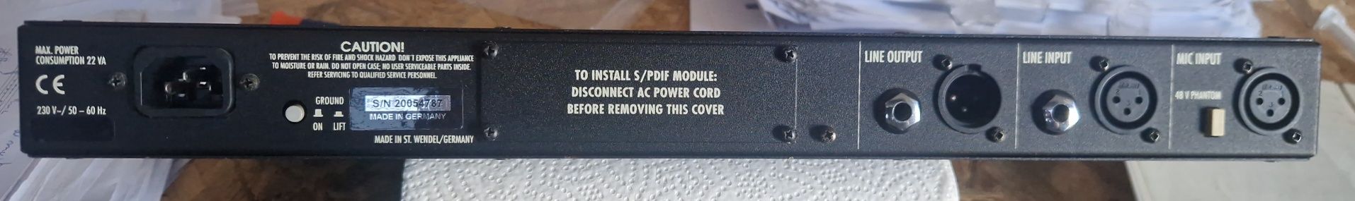 MindPrint En Voice MK1 TUBE mic pre amp