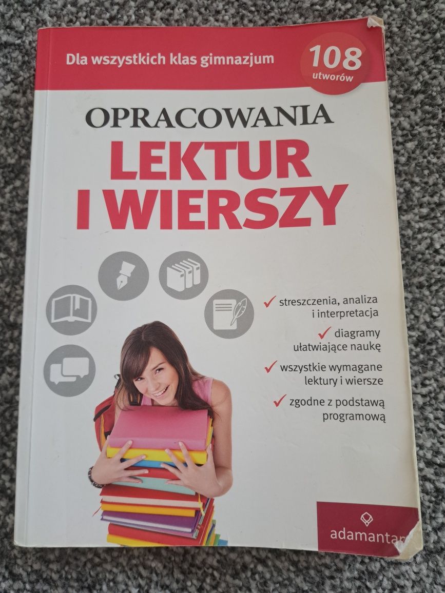 Opracowania lektur i wierszy