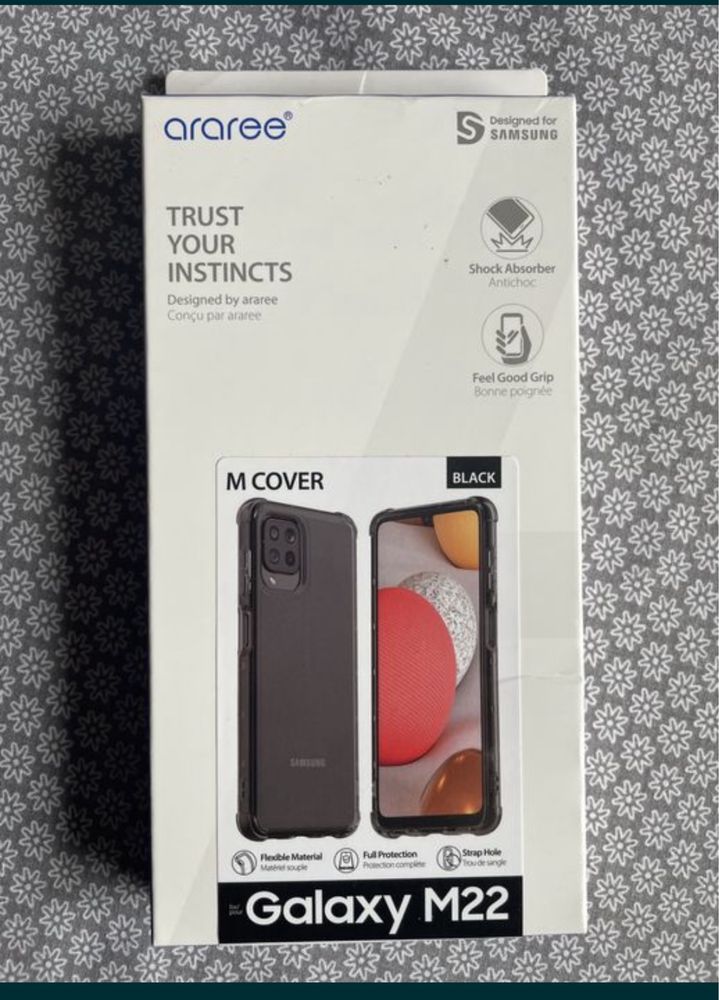 Obudowa etui Araree Samsung Galaxy M22 czarna